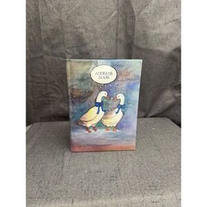 Vintage Country Goose Address Book cottage core grandma